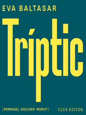 cover image of Tríptic